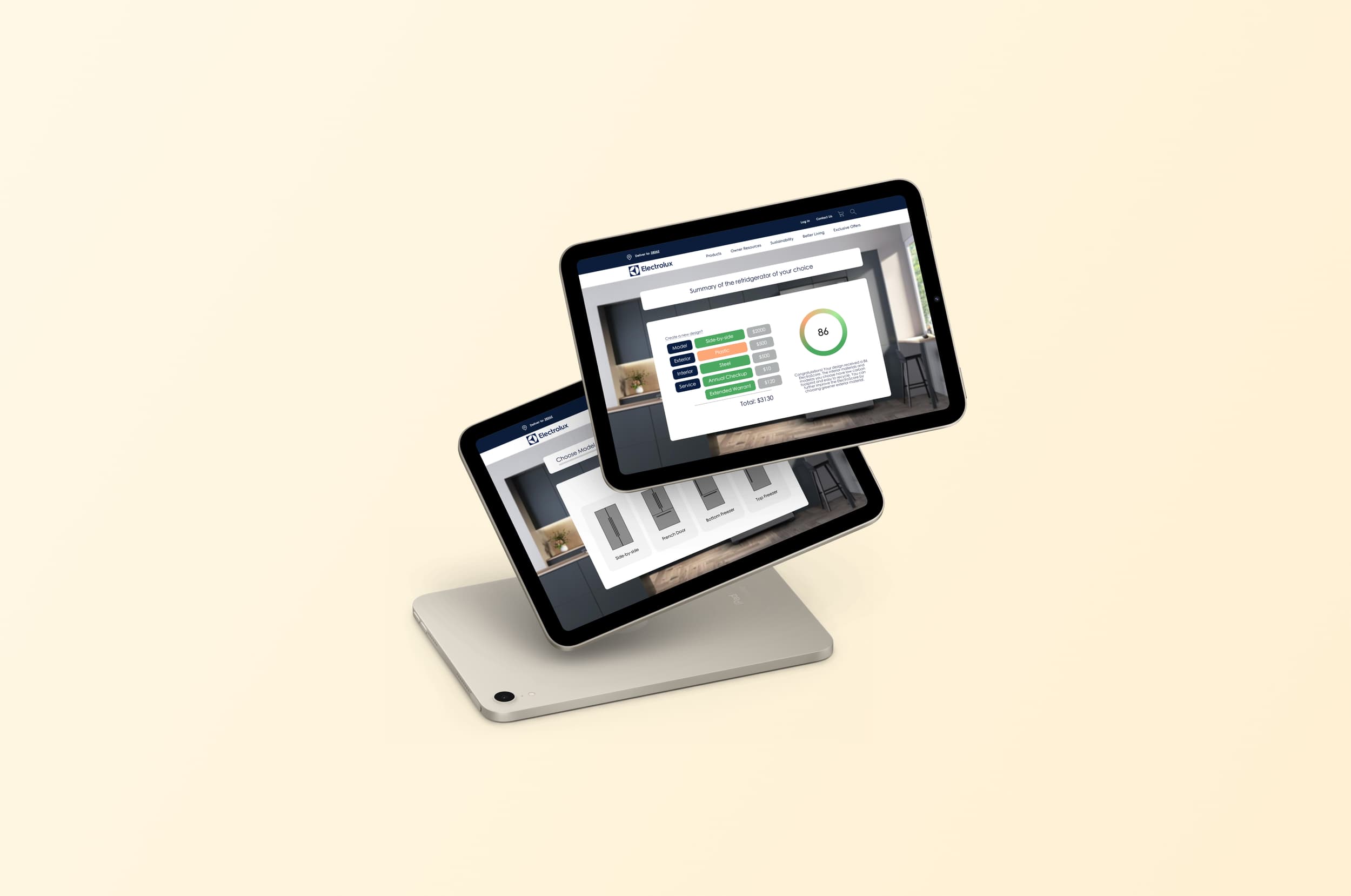 Sustainable Design x Electrolux